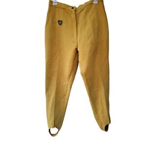 Rae gurson 80s 90s style vintage velvety stirrup pants Size 31